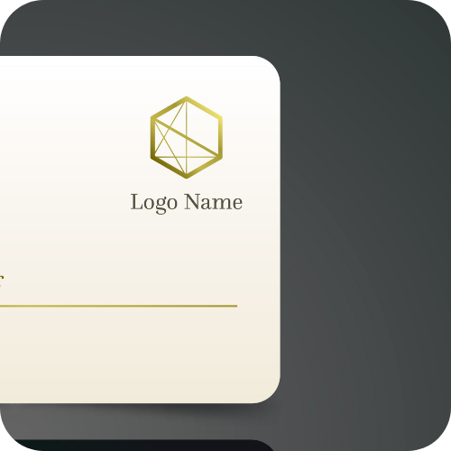 Custom Shape Business Card